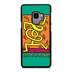 KEITH HARING MONTREUX 1983 Samsung Galaxy S9 Case Cover KEITH HARING MONTREUX 1983 Samsung Galaxy S9 Case Cover