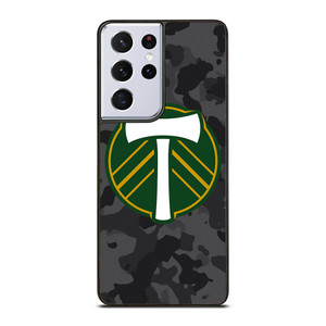 PORTLAND TIMBERS MLS BLACK CAMO Samsung Galaxy S21 Ultra Case Cover
