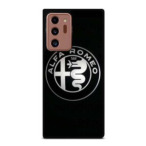 ALFA ROMEO METAL BLACK Samsung Galaxy Note 20 Ultra Case Cover