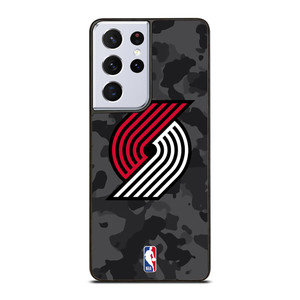 PORTLAND TRAIL BLAZERS BLACK CAMO Samsung Galaxy S21 Ultra Case Cover
