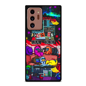AMONG US LOCAL ONLINE Samsung Galaxy Note 20 Ultra Case Cover AMONG US LOCAL ONLINE Samsung Galaxy Note 20 Ultra Case Cover