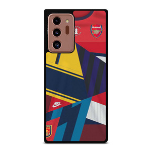 ARSENAL FC RETRO JERSEY COLLAGE Samsung Galaxy Note 20 Ultra Case Cover ARSENAL FC RETRO JERSEY COLLAGE Samsung Galaxy Note 20 Ultra Case Cover