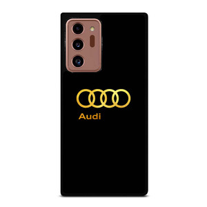 AUDI CAR GOLD LOGO Samsung Galaxy Note 20 Ultra Case Cover AUDI CAR GOLD LOGO Samsung Galaxy Note 20 Ultra Case Cover
