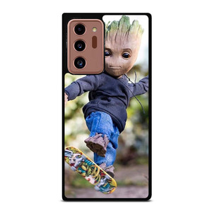 BABY GROOT SKATEBOARD Samsung Galaxy Note 20 Ultra Case Cover BABY GROOT SKATEBOARD Samsung Galaxy Note 20 Ultra Case Cover