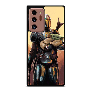 BABY YODA AND THE MANDALORIAN STAR WARS ART Samsung Galaxy Note 20 Ultra Case Cover BABY YODA AND THE MANDALORIAN STAR WARS ART Samsung Galaxy Note 20 Ultra Case Cover