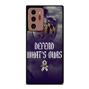 BALTIMORE RAVENS DEFEND WHATS OURS Samsung Galaxy Note 20 Ultra Case Cover BALTIMORE RAVENS DEFEND WHATS OURS Samsung Galaxy Note 20 Ultra Case Cover