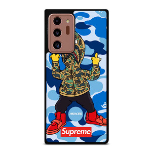 BATHING APE SUPREME SHARK CAMO Samsung Galaxy Note 20 Ultra Case Cover BATHING APE SUPREME SHARK CAMO Samsung Galaxy Note 20 Ultra Case Cover