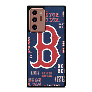 BOSTON RED SOX LOGO COLLAGE Samsung Galaxy Note 20 Ultra Case Cover
