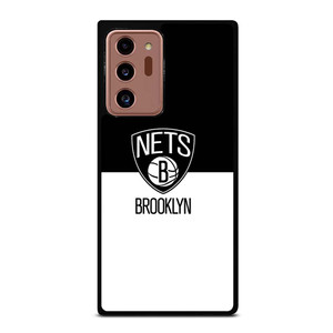 BROOKLYN NETS NBA BLACK WHITE Samsung Galaxy Note 20 Ultra Case Cover BROOKLYN NETS NBA BLACK WHITE Samsung Galaxy Note 20 Ultra Case Cover