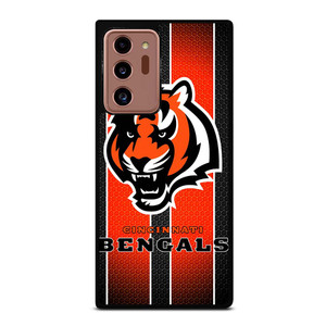 CINCINNATI BENGALS METAL SYMBOL Samsung Galaxy Note 20 Ultra Case Cover