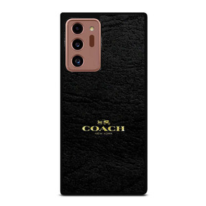 COACH LOGO TEXTURE BLACK Samsung Galaxy Note 20 Ultra Case Cover COACH LOGO TEXTURE BLACK Samsung Galaxy Note 20 Ultra Case Cover