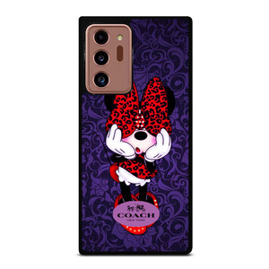 COACH MINNIE MOUSE PURPLE Samsung Galaxy Note 20 Ultra Case Cover COACH MINNIE MOUSE PURPLE Samsung Galaxy Note 20 Ultra Case Cover