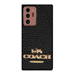 COACH NEW YORK BLACK LEATHER 2 Samsung Galaxy Note 20 Ultra Case Cover COACH NEW YORK BLACK LEATHER 2 Samsung Galaxy Note 20 Ultra Case Cover