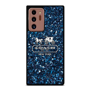 COACH NEW YORK BLUE STONE Samsung Galaxy Note 20 Ultra Case Cover COACH NEW YORK BLUE STONE Samsung Galaxy Note 20 Ultra Case Cover