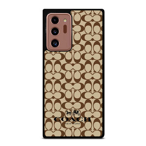COACH NEW YORK BROWN Samsung Galaxy Note 20 Ultra Case Cover COACH NEW YORK BROWN Samsung Galaxy Note 20 Ultra Case Cover