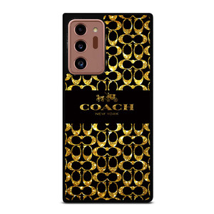 COACH NEW YORK GOLDEN Samsung Galaxy Note 20 Ultra Case Cover COACH NEW YORK GOLDEN Samsung Galaxy Note 20 Ultra Case Cover