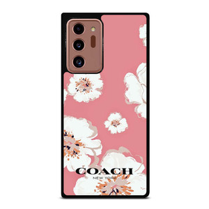 COACH NEW YORK PINK FLOWER Samsung Galaxy Note 20 Ultra Case Cover COACH NEW YORK PINK FLOWER Samsung Galaxy Note 20 Ultra Case Cover