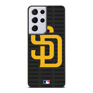 SAN DIEGO BROWN BASEBALL BLACK Samsung Galaxy S21 Ultra Case Cover