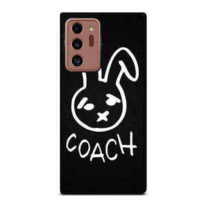 COACH NEW YORK RABBIT LEATHER Samsung Galaxy Note 20 Ultra Case Cover