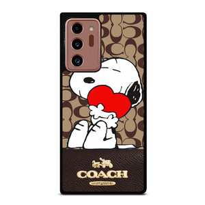 COACH NEW YORK SNOOPY Samsung Galaxy Note 20 Ultra Case Cover COACH NEW YORK SNOOPY Samsung Galaxy Note 20 Ultra Case Cover