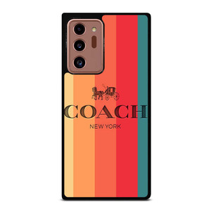 COACH NEW YORK STRIPES 2 Samsung Galaxy Note 20 Ultra Case Cover