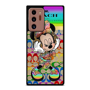 COACH RAINBOW MICKEY Samsung Galaxy Note 20 Ultra Case Cover
