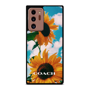 COACH SUNFLOWER Samsung Galaxy Note 20 Ultra Case Cover COACH SUNFLOWER Samsung Galaxy Note 20 Ultra Case Cover