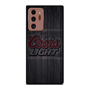 COORS LIGHT WOODEN LOGO Samsung Galaxy Note 20 Ultra Case Cover COORS LIGHT WOODEN LOGO Samsung Galaxy Note 20 Ultra Case Cover