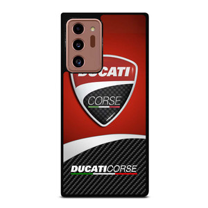 DUCATI CORSE LOGO CARBON Samsung Galaxy Note 20 Ultra Case Cover DUCATI CORSE LOGO CARBON Samsung Galaxy Note 20 Ultra Case Cover