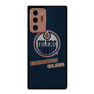 EDMONTON OILERS LOGO BLUE SUEDE Samsung Galaxy Note 20 Ultra Case Cover EDMONTON OILERS LOGO BLUE SUEDE Samsung Galaxy Note 20 Ultra Case Cover