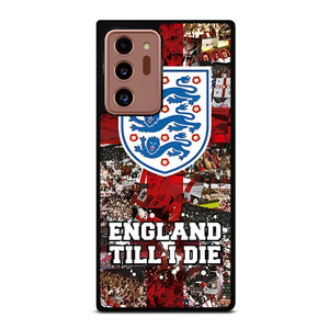 ENGLAND TILL I DIED THREE LIONS Samsung Galaxy Note 20 Ultra Case Cover ENGLAND TILL I DIED THREE LIONS Samsung Galaxy Note 20 Ultra Case Cover