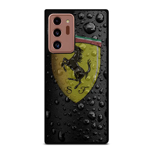 FERRARI DROP WATER BLACK Samsung Galaxy Note 20 Ultra Case Cover