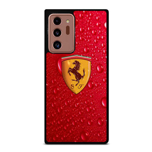 FERRARI DROP WATER RED Samsung Galaxy Note 20 Ultra Case Cover FERRARI DROP WATER RED Samsung Galaxy Note 20 Ultra Case Cover
