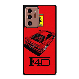 FERRARI F40 SUPERCAR LOGO Samsung Galaxy Note 20 Ultra Case Cover