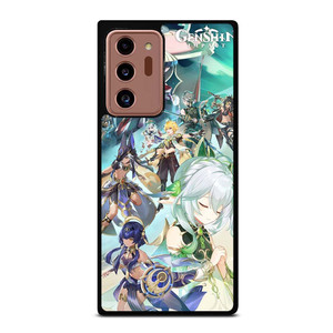 GENSHIN IMPACT MOBILE GAME CHARACTERS Samsung Galaxy Note 20 Ultra Case Cover GENSHIN IMPACT MOBILE GAME CHARACTERS Samsung Galaxy Note 20 Ultra Case Cover