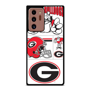 GEORGIA BULLDOGS STICKER COLLECTION Samsung Galaxy Note 20 Ultra Case Cover