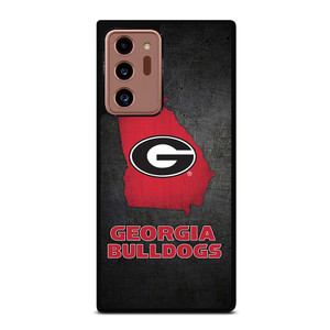 GEORGIA BULLDOGS SYMBOL METAL Samsung Galaxy Note 20 Ultra Case Cover