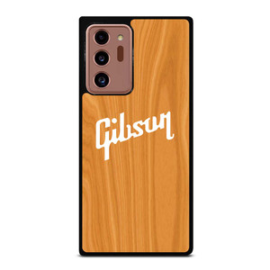 GIBSON GUITAR WOODEN LOGO 2 Samsung Galaxy Note 20 Ultra Case Cover