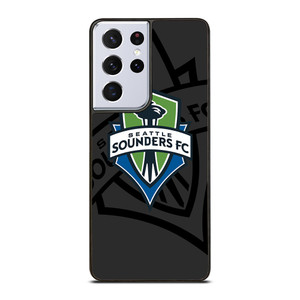 SEATTLE SOUNDERS FC MLS BLACK Samsung Galaxy S21 Ultra Case Cover