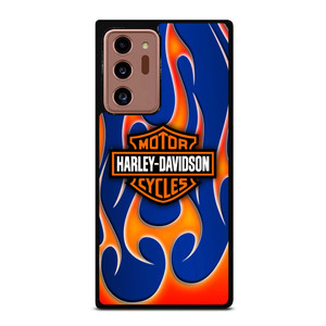 HARLEY DAVIDSON BLUE FLAME LOGO Samsung Galaxy Note 20 Ultra Case Cover HARLEY DAVIDSON BLUE FLAME LOGO Samsung Galaxy Note 20 Ultra Case Cover