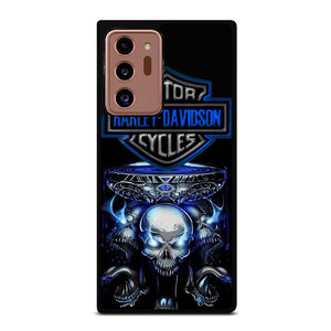HARLEY DAVIDSON SKULL BLUE Samsung Galaxy Note 20 Ultra Case Cover HARLEY DAVIDSON SKULL BLUE Samsung Galaxy Note 20 Ultra Case Cover