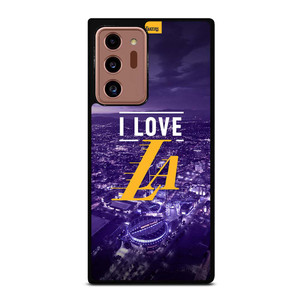 I LOVE LA LAKERS NBA LOGO Samsung Galaxy Note 20 Ultra Case Cover