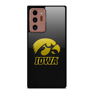 IOWA HAWKEYES CARBON Samsung Galaxy Note 20 Ultra Case Cover