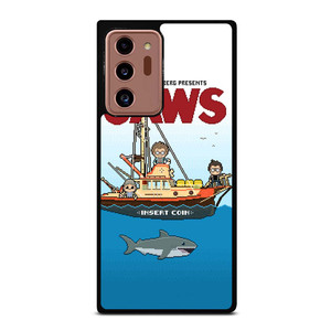 JAWS LOGO 8 BIT Samsung Galaxy Note 20 Ultra Case Cover
