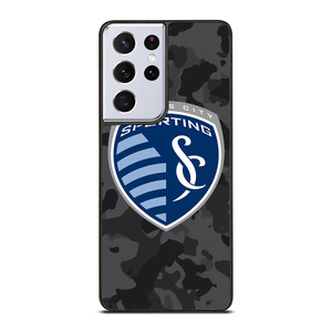 SPORTING KANSAS CITY MLS BLACK CAMO Samsung Galaxy S21 Ultra Case Cover