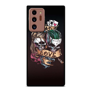 JOKER AND HARLEY QUINN SKULL Samsung Galaxy Note 20 Ultra Case Cover JOKER AND HARLEY QUINN SKULL Samsung Galaxy Note 20 Ultra Case Cover