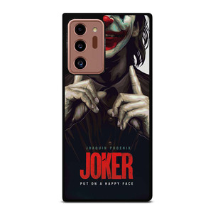 JOKER JOAQUIN PHOENIX PUT ON A HAPPY FACE Samsung Galaxy Note 20 Ultra Case Cover JOKER JOAQUIN PHOENIX PUT ON A HAPPY FACE Samsung Galaxy Note 20 Ultra Case Cover