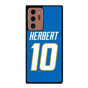 JUSTIN HERBERT LOS ANGELES CHARGERS NFL Samsung Galaxy Note 20 Ultra Case Cover JUSTIN HERBERT LOS ANGELES CHARGERS NFL Samsung Galaxy Note 20 Ultra Case Cover