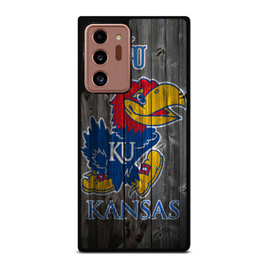 KANSAS JAYHAWKS WOODEN LOGO Samsung Galaxy Note 20 Ultra Case Cover