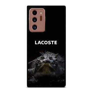 LACOSTE CROCODILE BLACK Samsung Galaxy Note 20 Ultra Case Cover